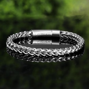 Customizable Silver Ball Bracelet, Personalized Bracelet