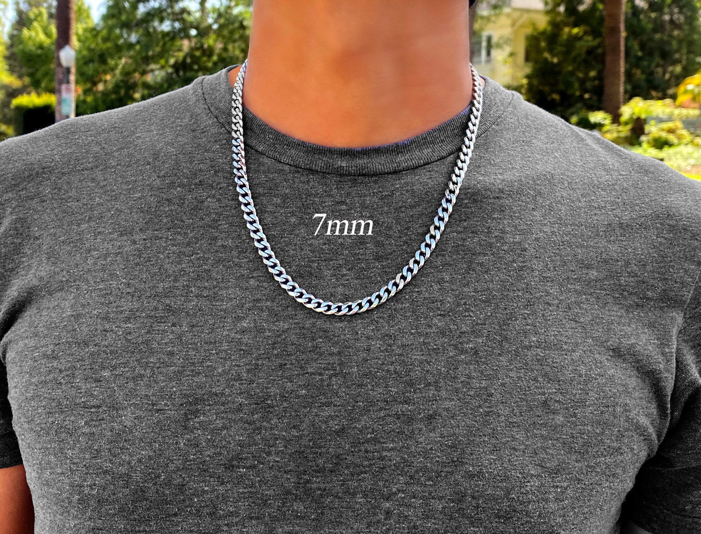 Chain Links Necklace S00 - Men - Fashion Jewelry