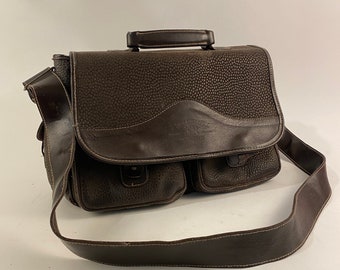 Mail Satchel -Leather New River Co., vintage