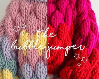 The Bubble Jumper Knitting Pattern