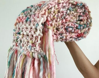 Super Chunky Scarf Knitting Pattern