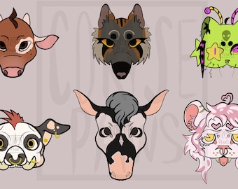 Custom Therian Mask Design