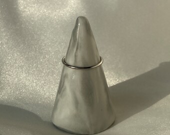 Silver Band / Simple Ring / Stacking Rings / Sterling Silver Jewelry / Dainty Rings / Silver Band / Simple Stacking Rings