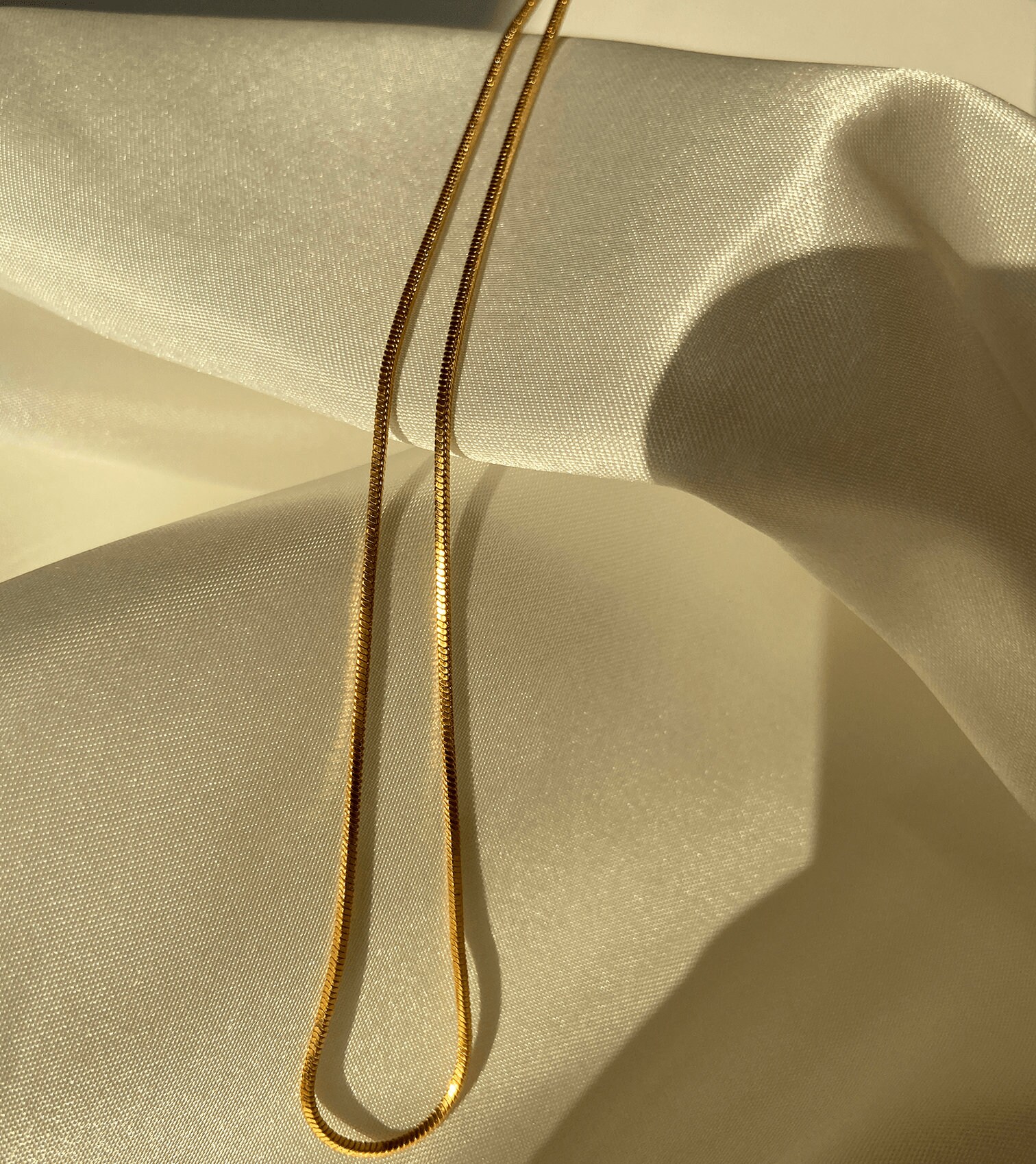 【TATIANA】Daily Slim Snake Chain necklace NZ2421~ネックレス 19776302-mv-2024-q1-round-