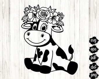 Free Free 312 Baby Cow Head Svg SVG PNG EPS DXF File