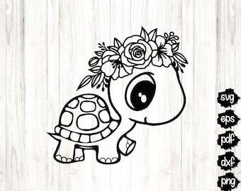 Download Baby Turtle Svg Etsy