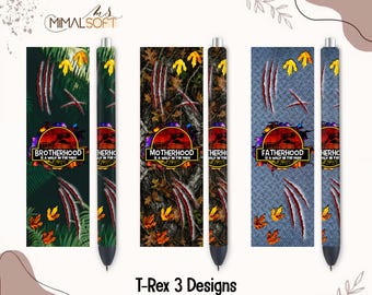 Jurassic, Dinosaur Is a Walk In the Park, Dragon Claw and Footprint Sublimation Designs Downloads - Pen Wraps - PNG