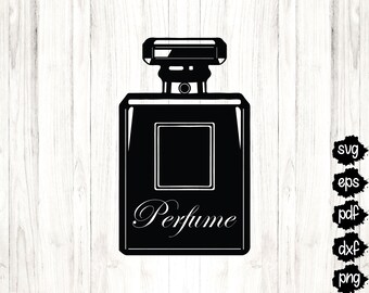 Perfume Bottle Svg Etsy