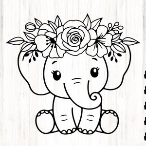 Download Elephant Svg Etsy