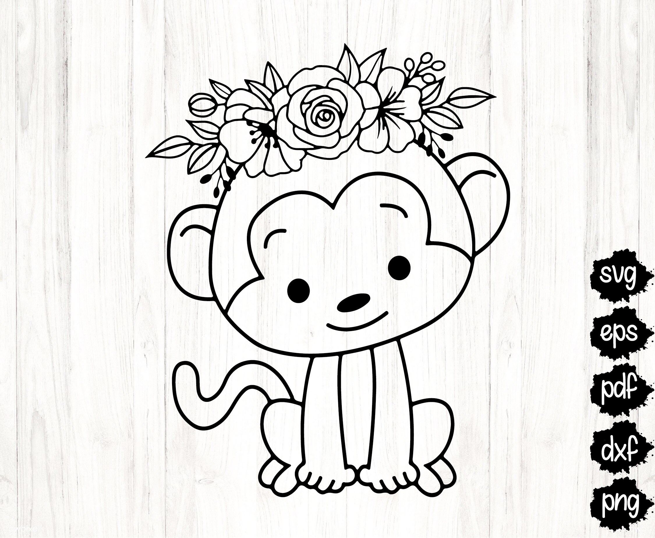 Free Free 61 Baby Monkey Svg SVG PNG EPS DXF File