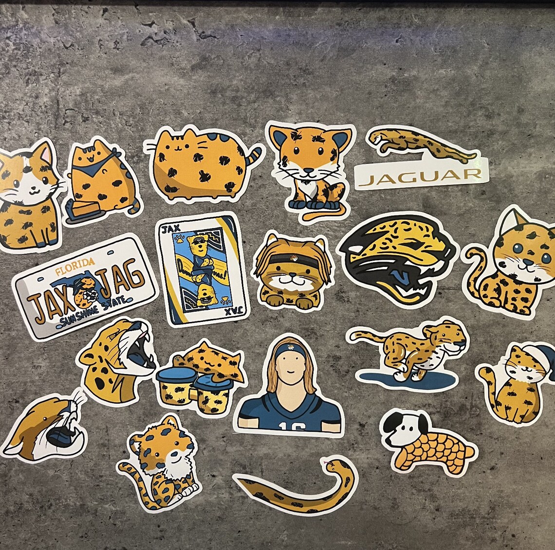 Jacksonville Jaguars Stickers 2022 Edition Full Etsy