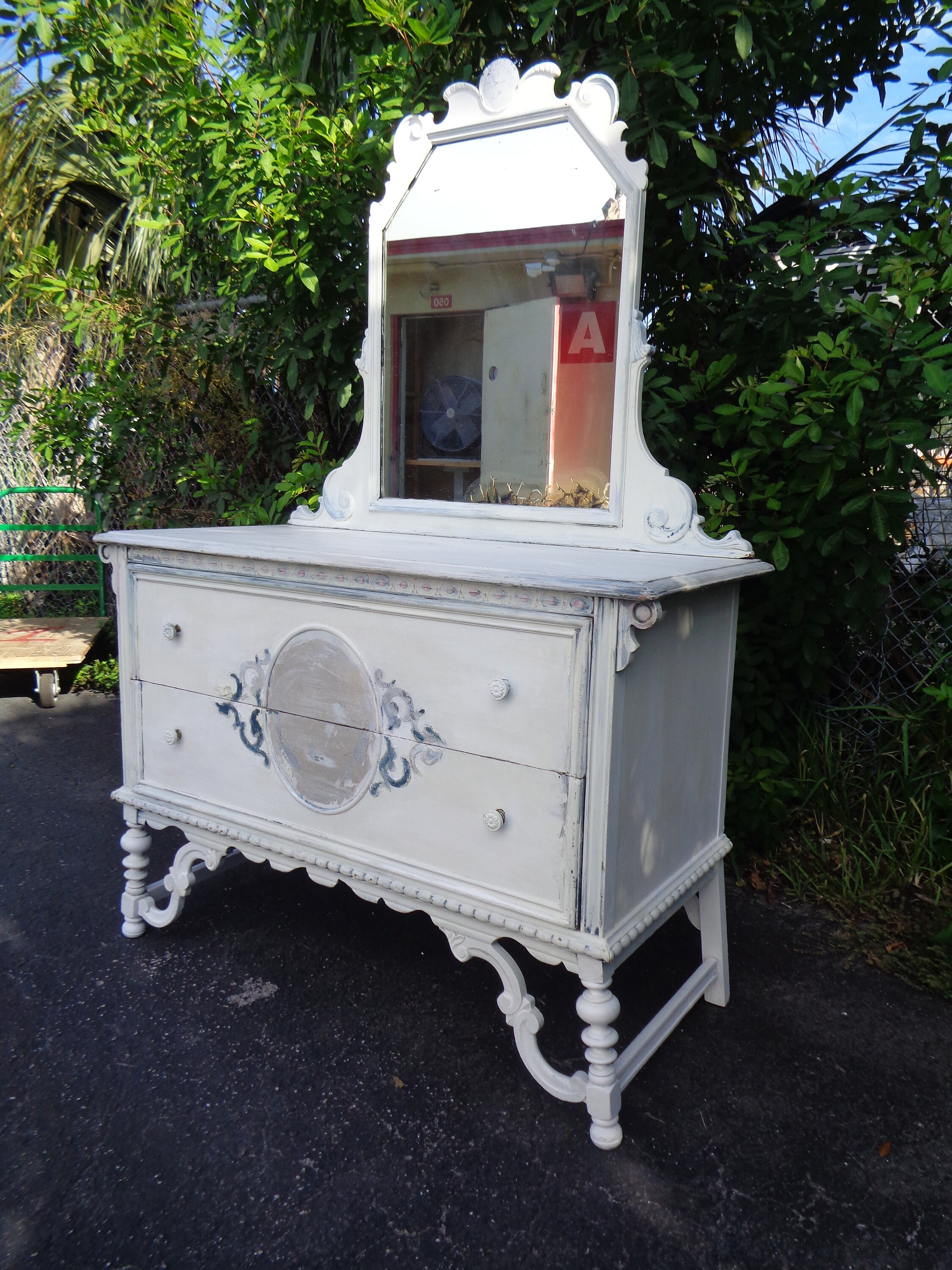 Antique 1920 Berkey and Gay Dresser Stunning Piece Beautiful Etsy