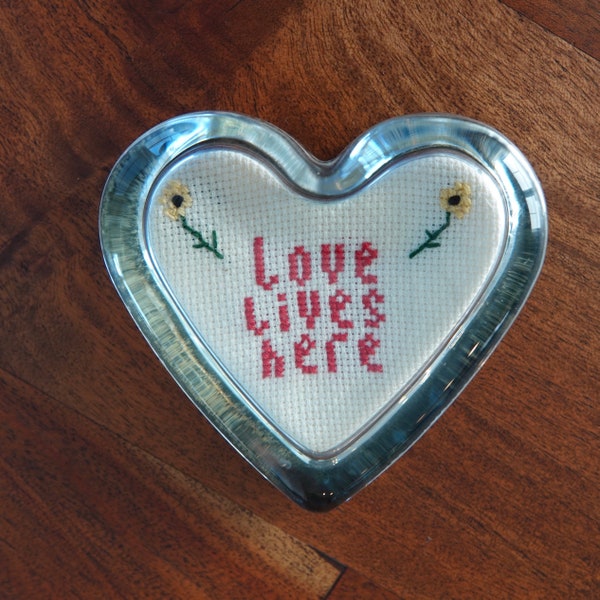 Cross Stitch Pictorial Etsy