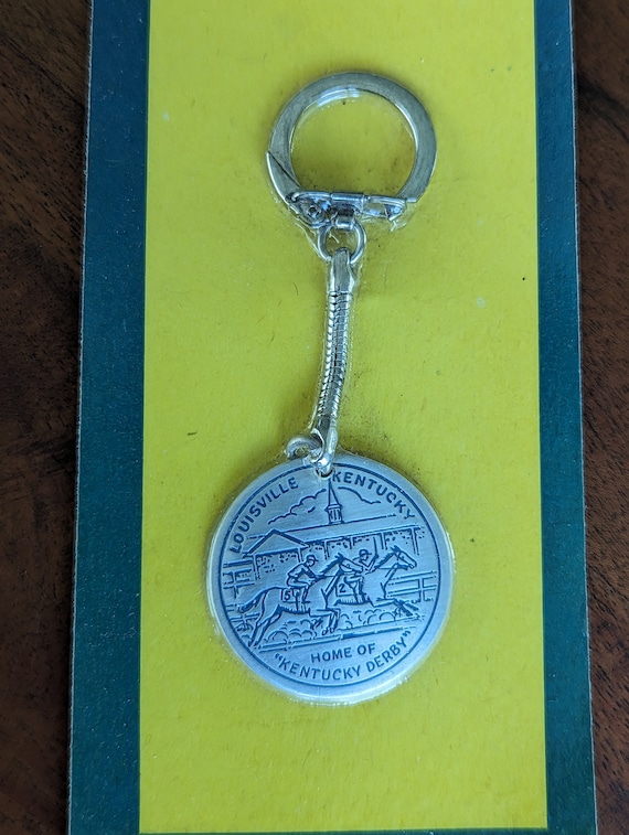 Boone Vintage Louisville Kentucky Derby Souvenir Keychain