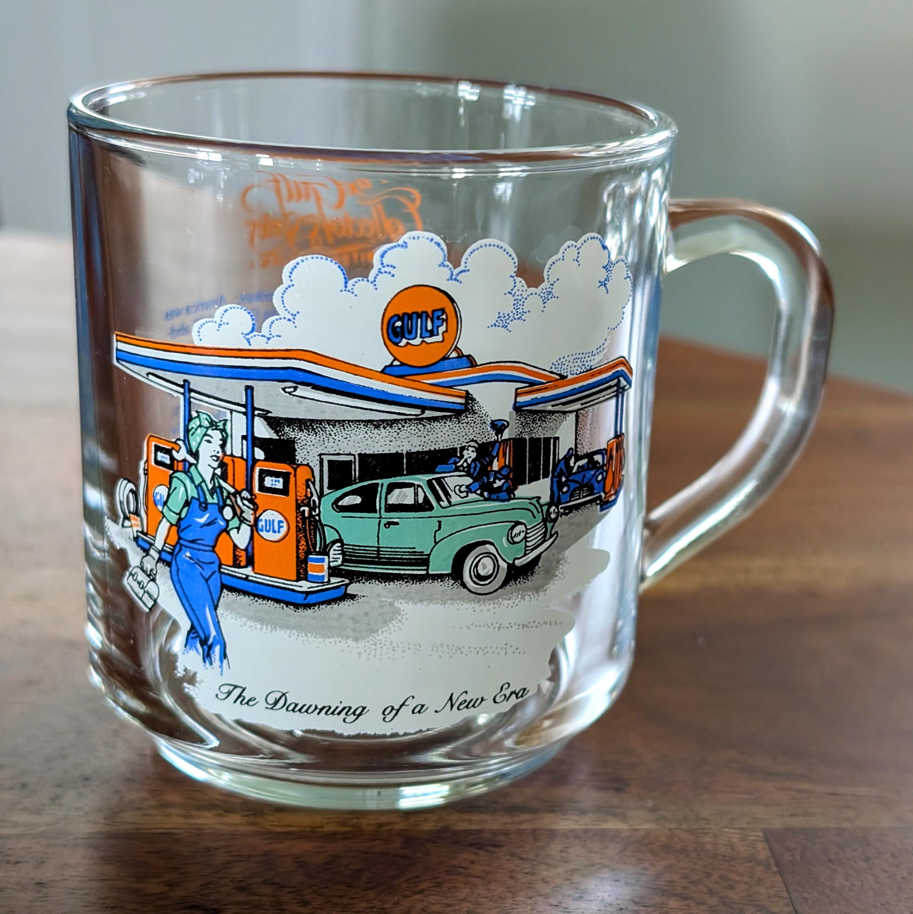 Vintage Gas Station Cup - Etsy