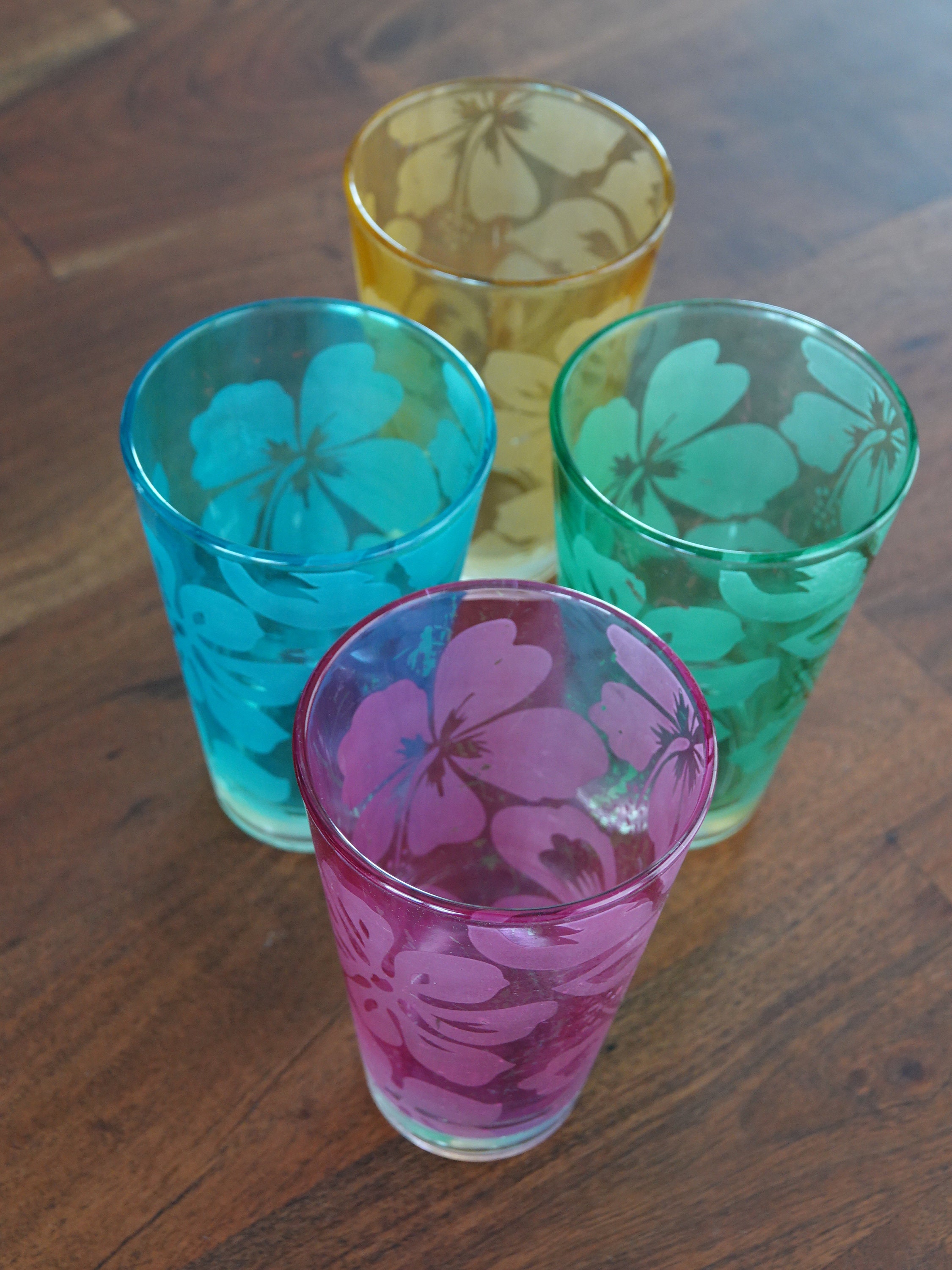 vintage italian drinking glasses