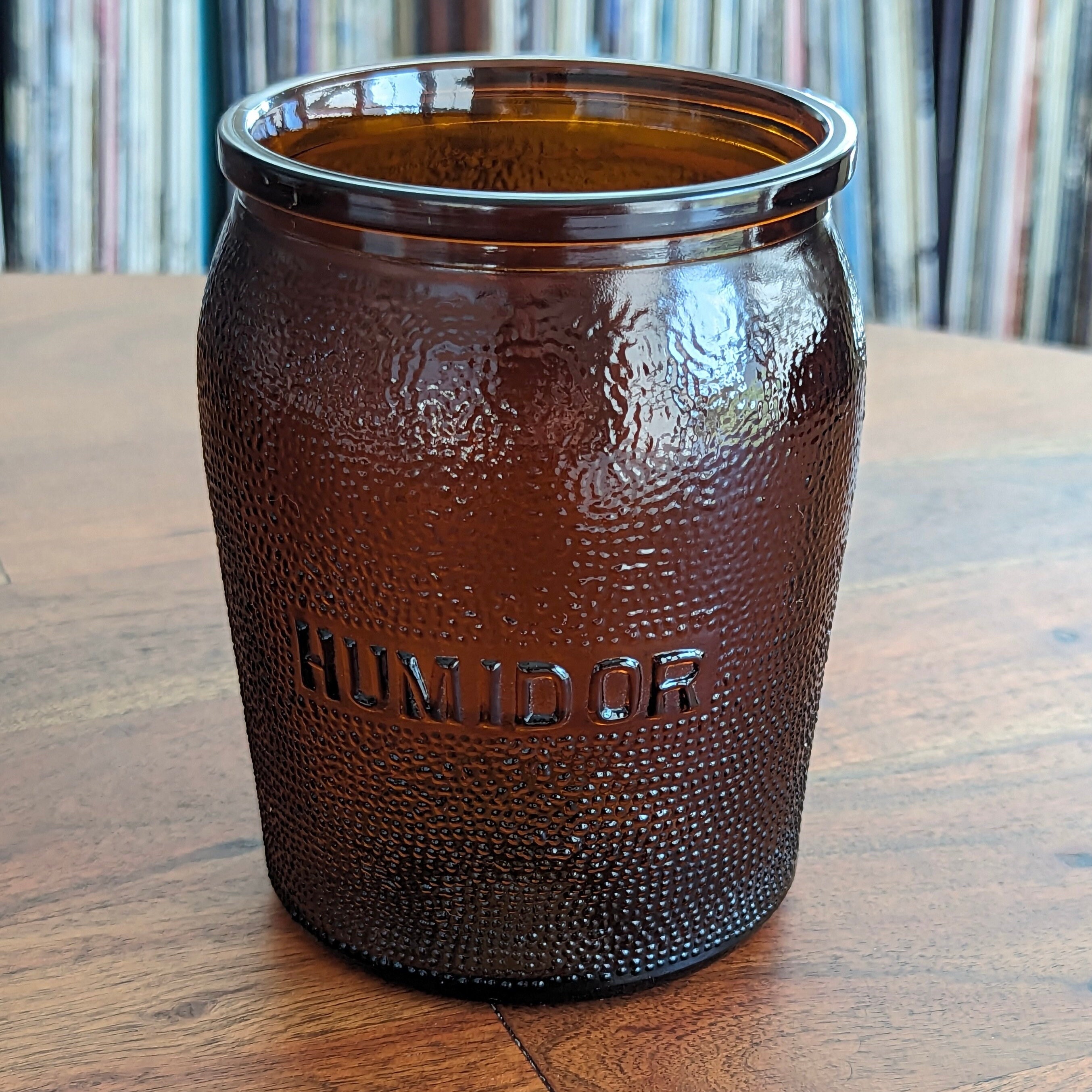 Raised Bumps Glass Jars