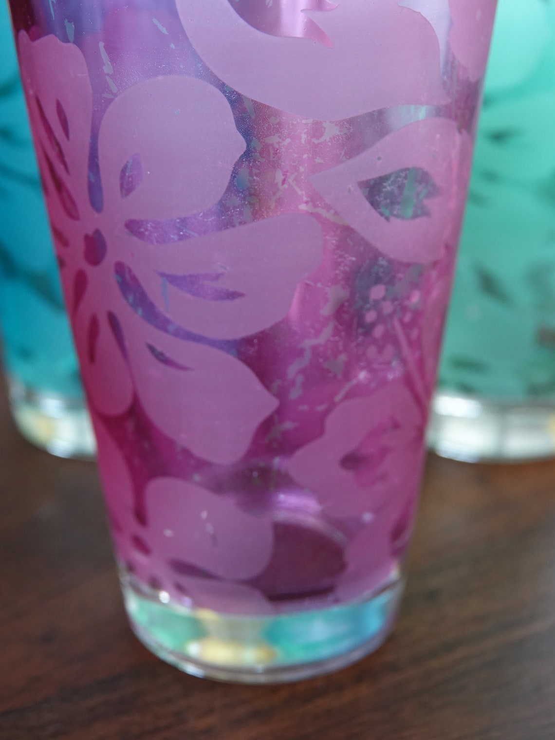 Vintage CERVE Italian Drinking Glasses in Pastel Colors of Etsy