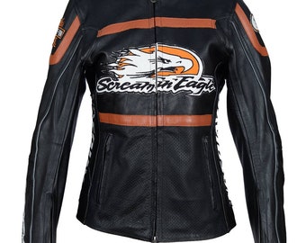 harley davidson screamin eagle leather jacket