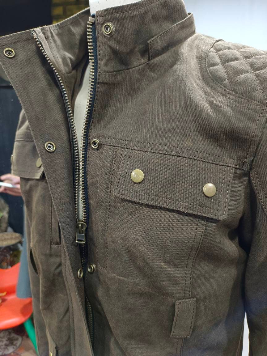 Waxed Canvas Jacket - Etsy