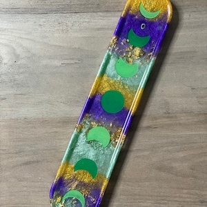 Moon Phase Incense Holder Witchy Vibes Resin Home Decor