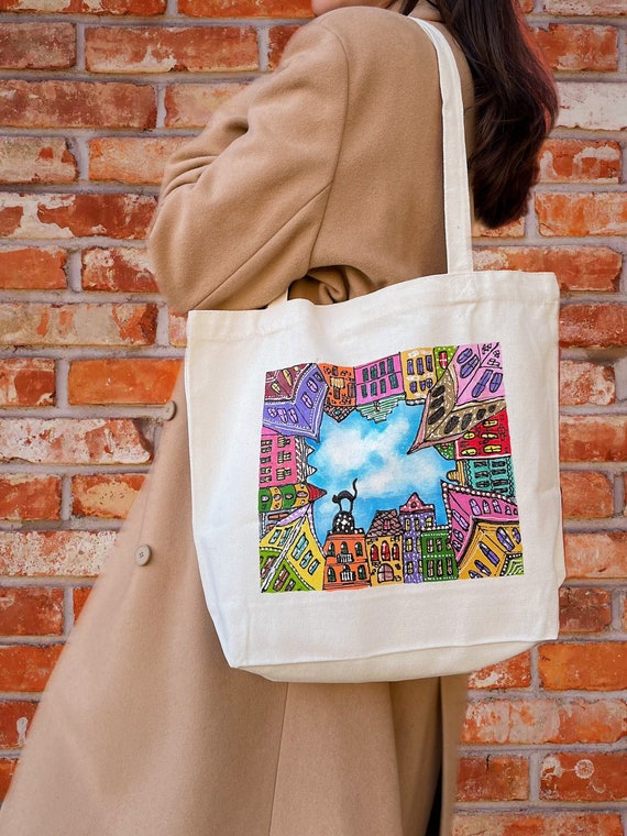 Pin by jas on accessories  Handpainted tote bags, Bag patches