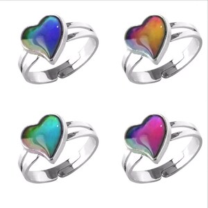 Ring Changes Color Temperature | Adjustable Emotion Ring