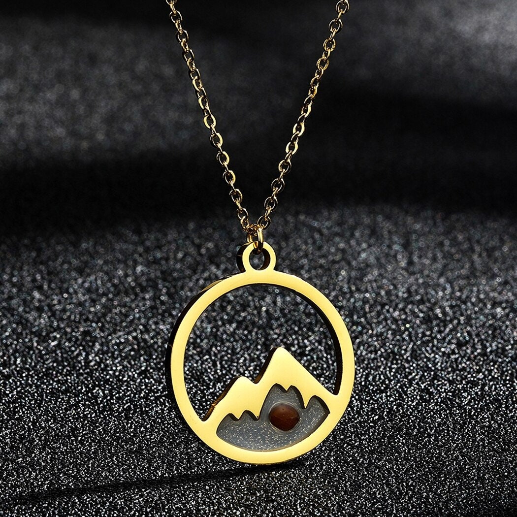 Mustard Seed Necklace Gold Mustard Seed Necklace Silver Etsy