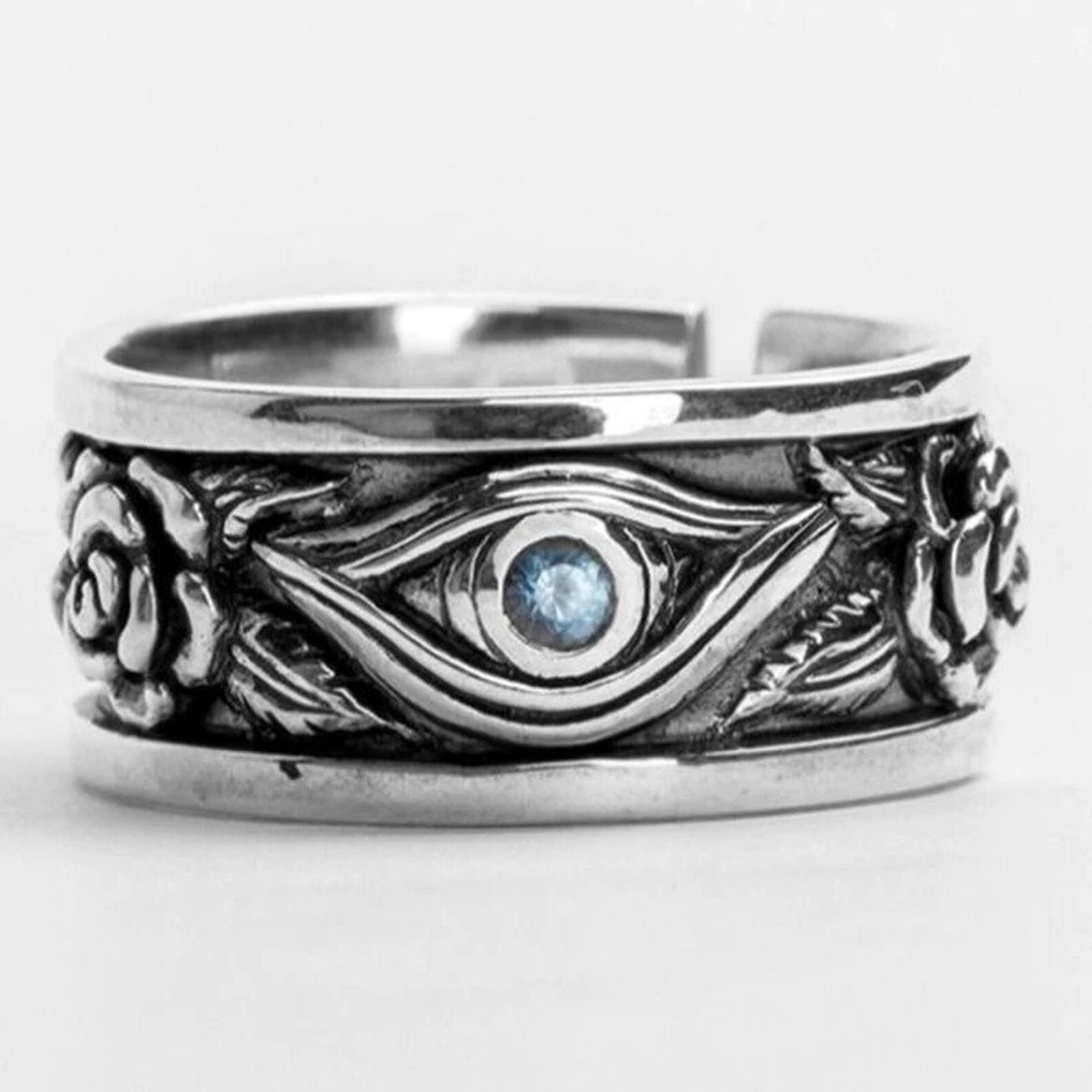 God's Eye Ring Evil Eye Ring Third Eye Ring Horus Eye Etsy UK