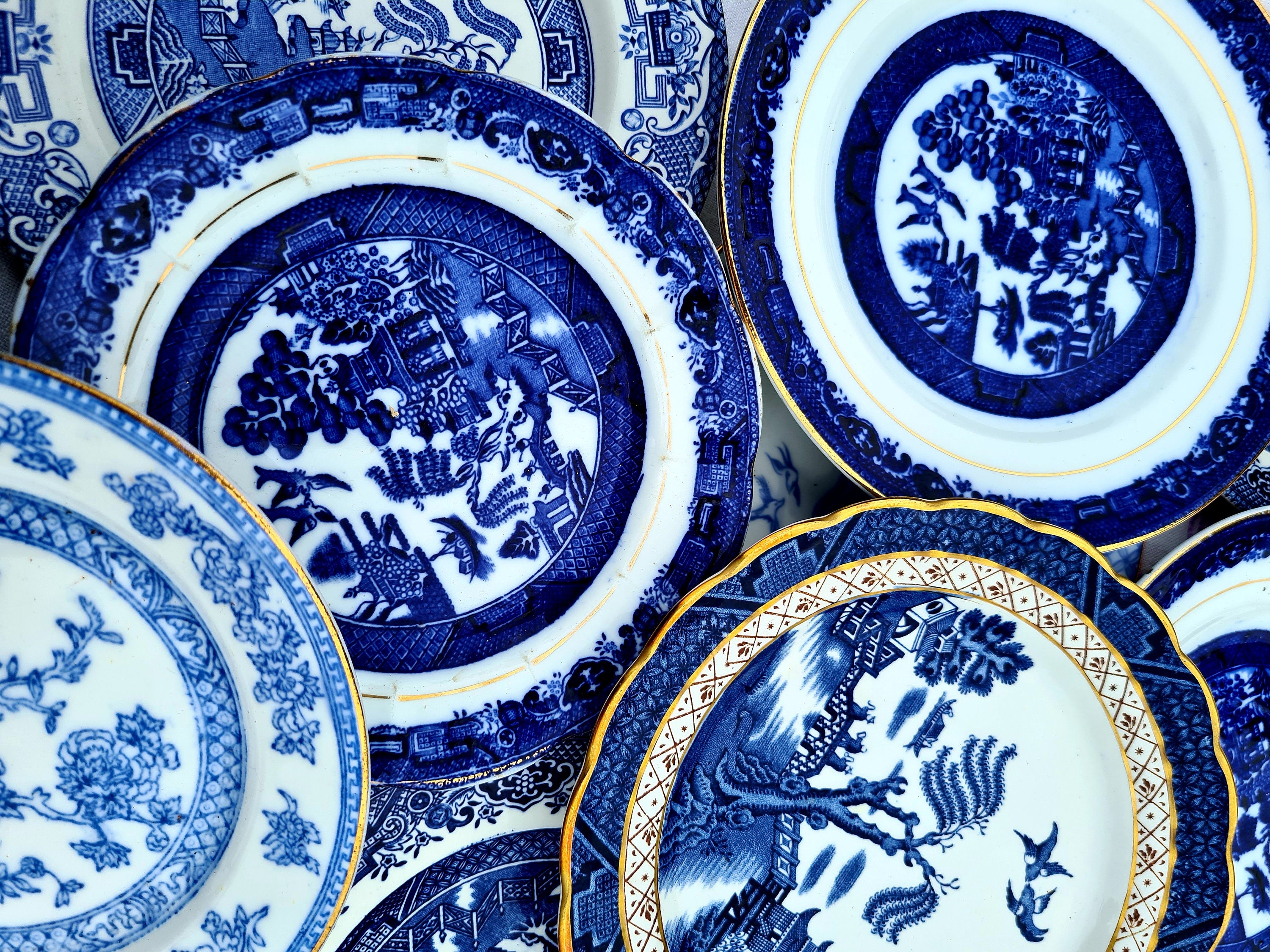 Tea Bread and Butter Set Chinoiserie Tableware Crockery Afternoon Tea 8