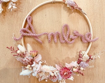 Couronne De Fleurs Etsy