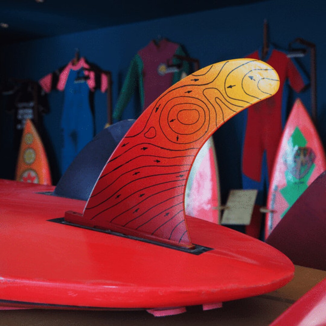 ECO Surf Single Fin Recycled Plastics Surfboard 9 Long Etsy