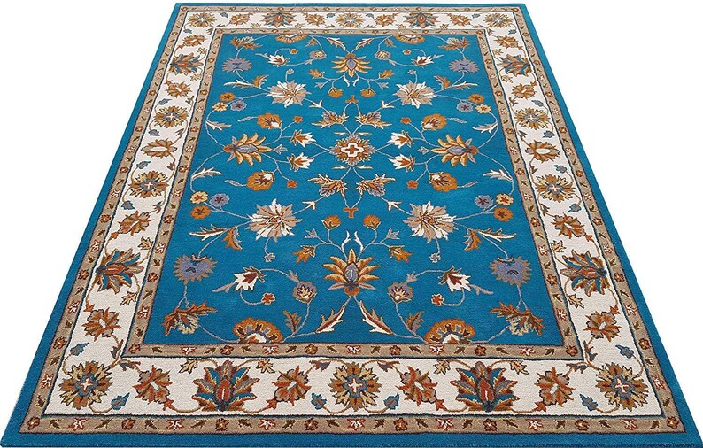 Woolen Carpet Multi Colored 4x6 5x8 6x9, 7 X 10 Rugs Under 100