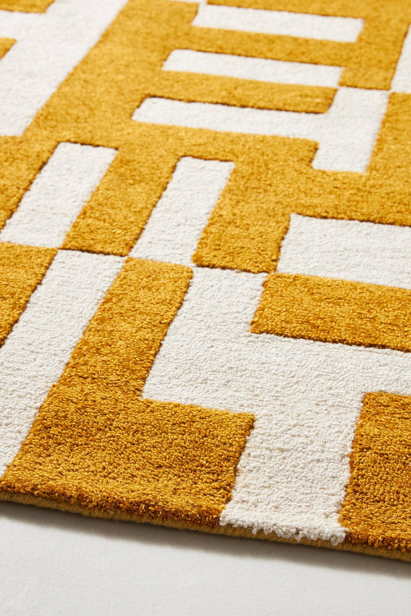 High Low Hand Tufted Carpet 100 Viscose Wool Rug for Hall Etsy