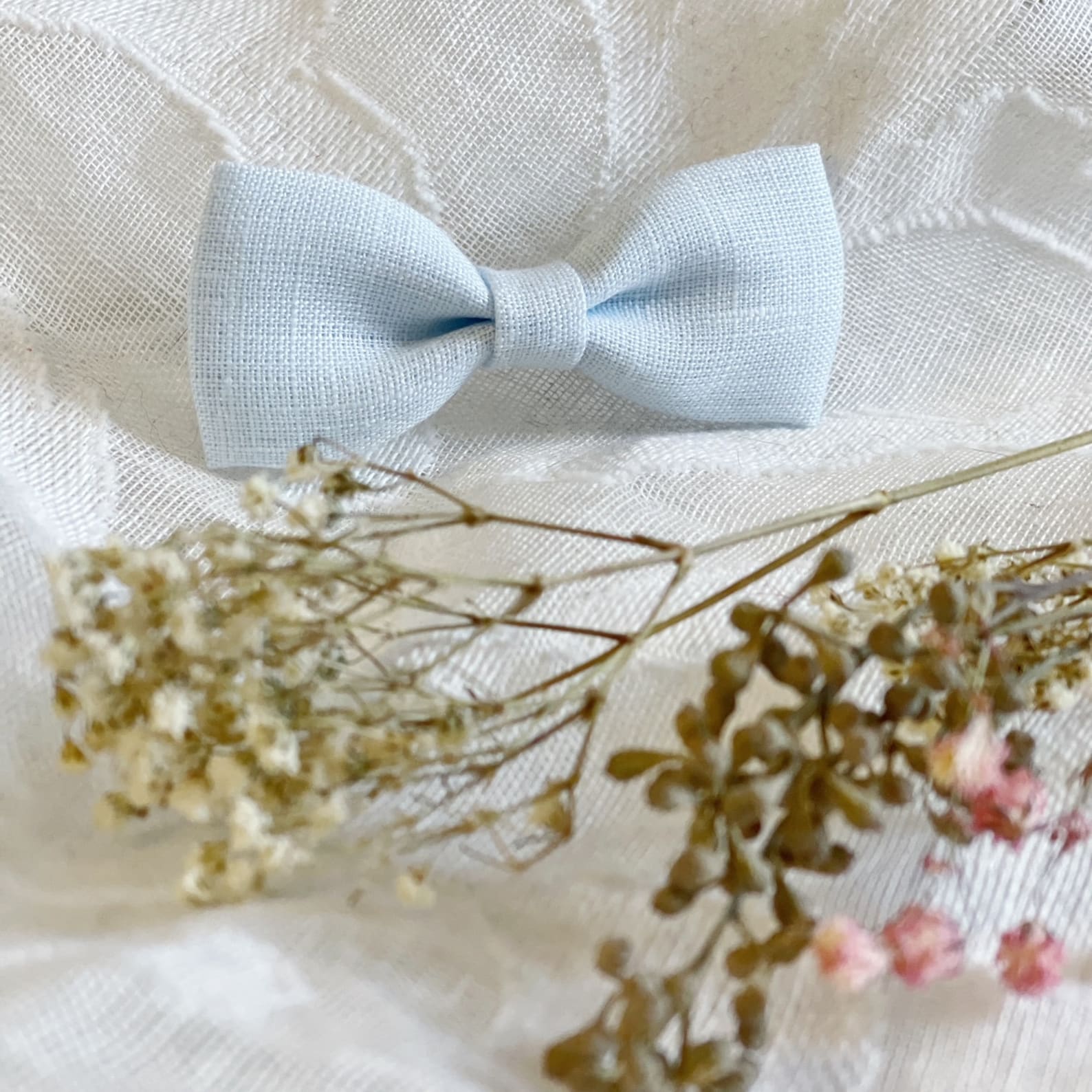 Hund Hochzeit Fliege blass blau Leinen Pet Bogen Hund Bögen Etsy