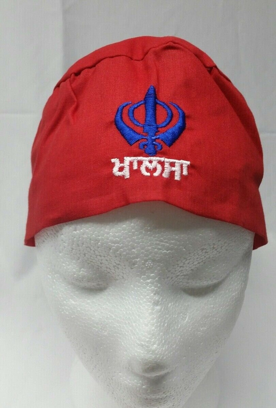 Red Colour Baby Patka Sikh Punjabi Turban Keski Singh Khanda - Etsy