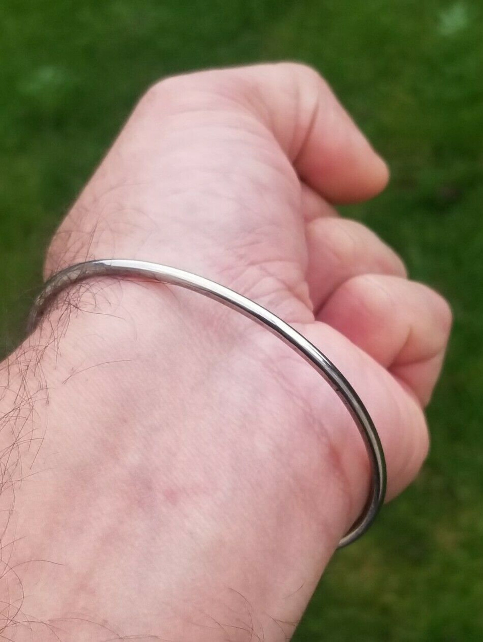 Stunning Stainless Steel Smooth Kara Bracelet Sikh kada Singh Etsy