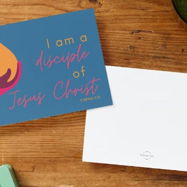 2024 LDS Youth Mutual Theme Postcards | Disciple of Christ Cards