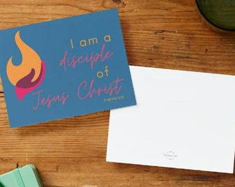 2024 LDS Youth Mutual Theme Postcards | Disciple of Christ Cards