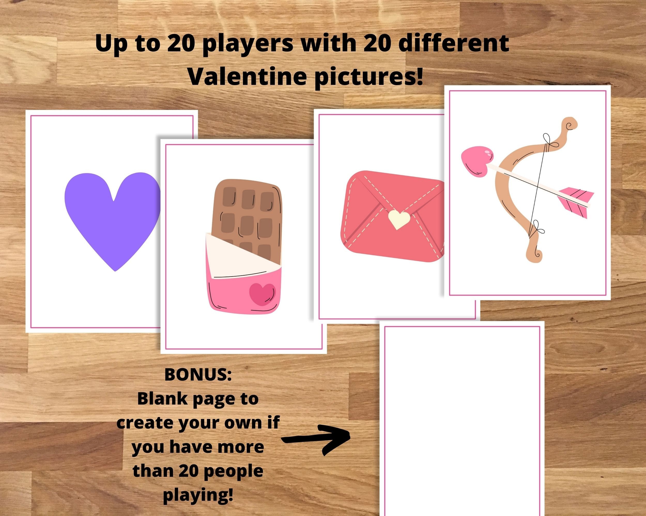Valentine Cake Walk Printable Cake Walk, Kids Valentine's Day Game ...