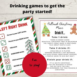 Adult Christmas Party Games Bundle Printable Party Pack of - Etsy