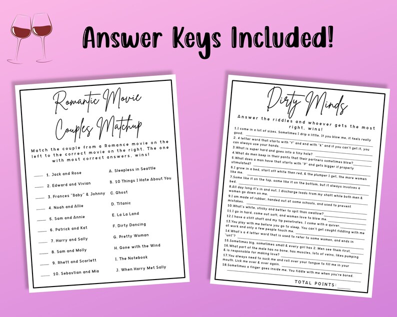 Ladies Night Printable Games Ladies Night Games Girls Etsy Ladies Night Printable Games Ladies Night Games Girls Etsy