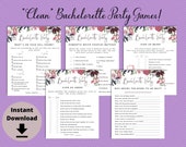 Clean Bachelorette Party Games Bundle Pack - Clean Hen Party Games, Classy Bachelorette Party