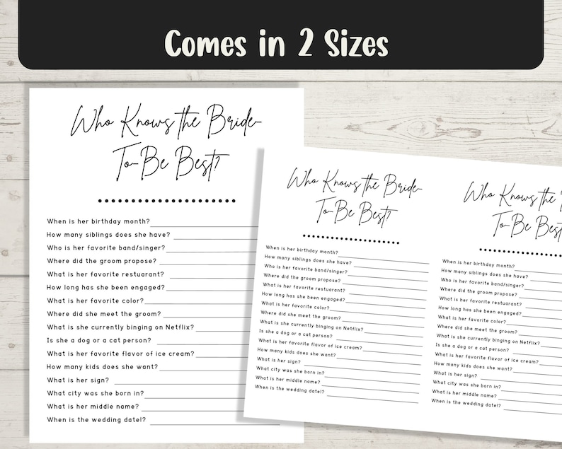 Clean Bachelorette Party Games Clean Hen Party Games Etsy