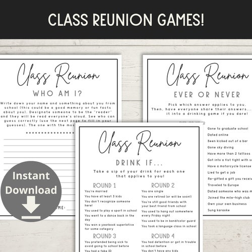 High School Reunion Games