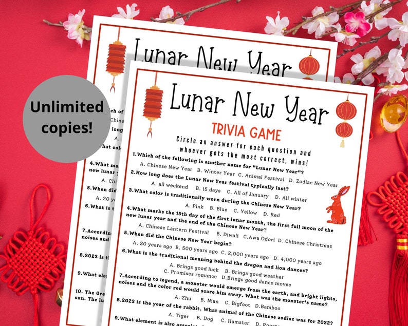 chinese new year quiz questions and answers printable