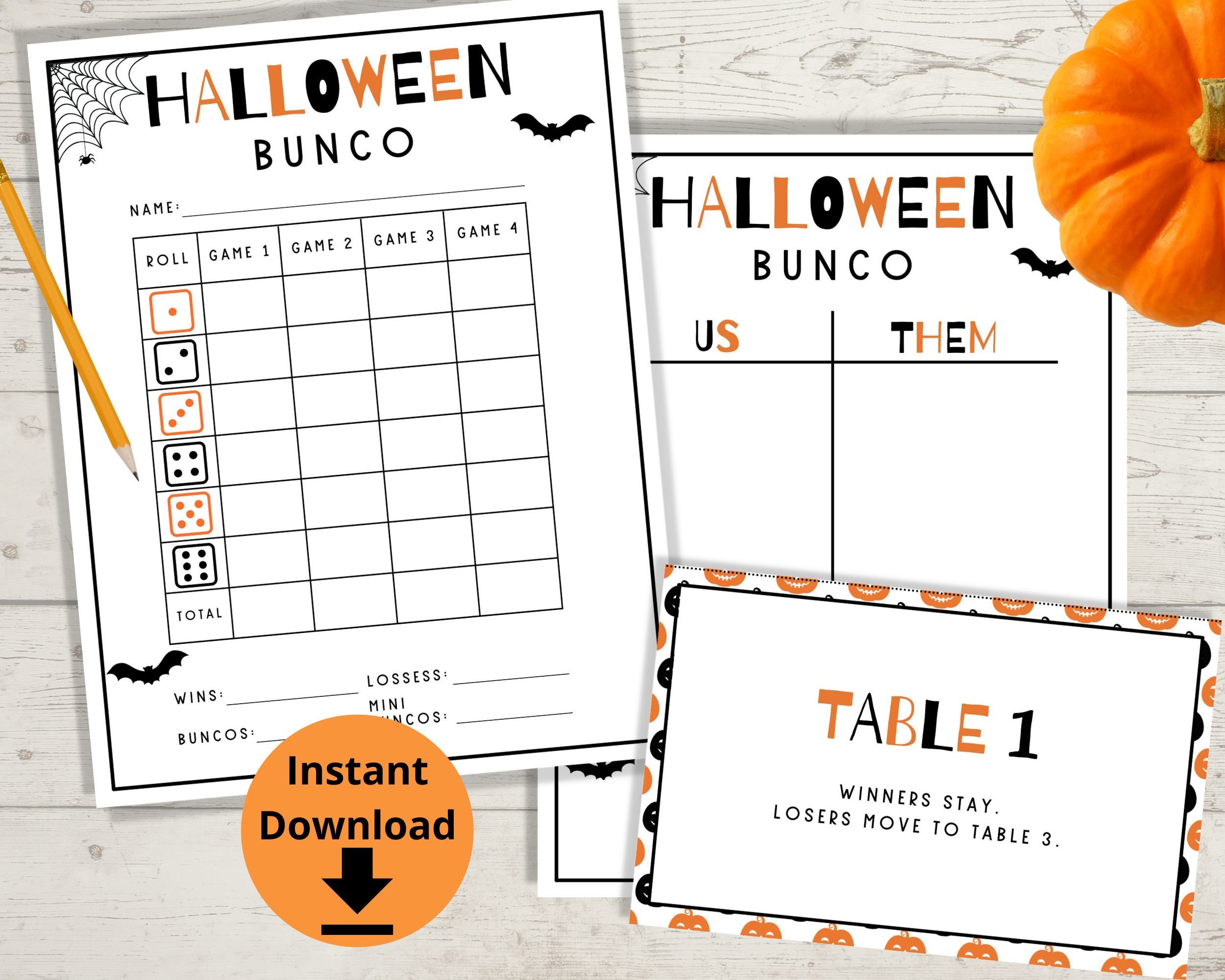 Printable Bunco Score Sheetsprintable Bunco Sheets
