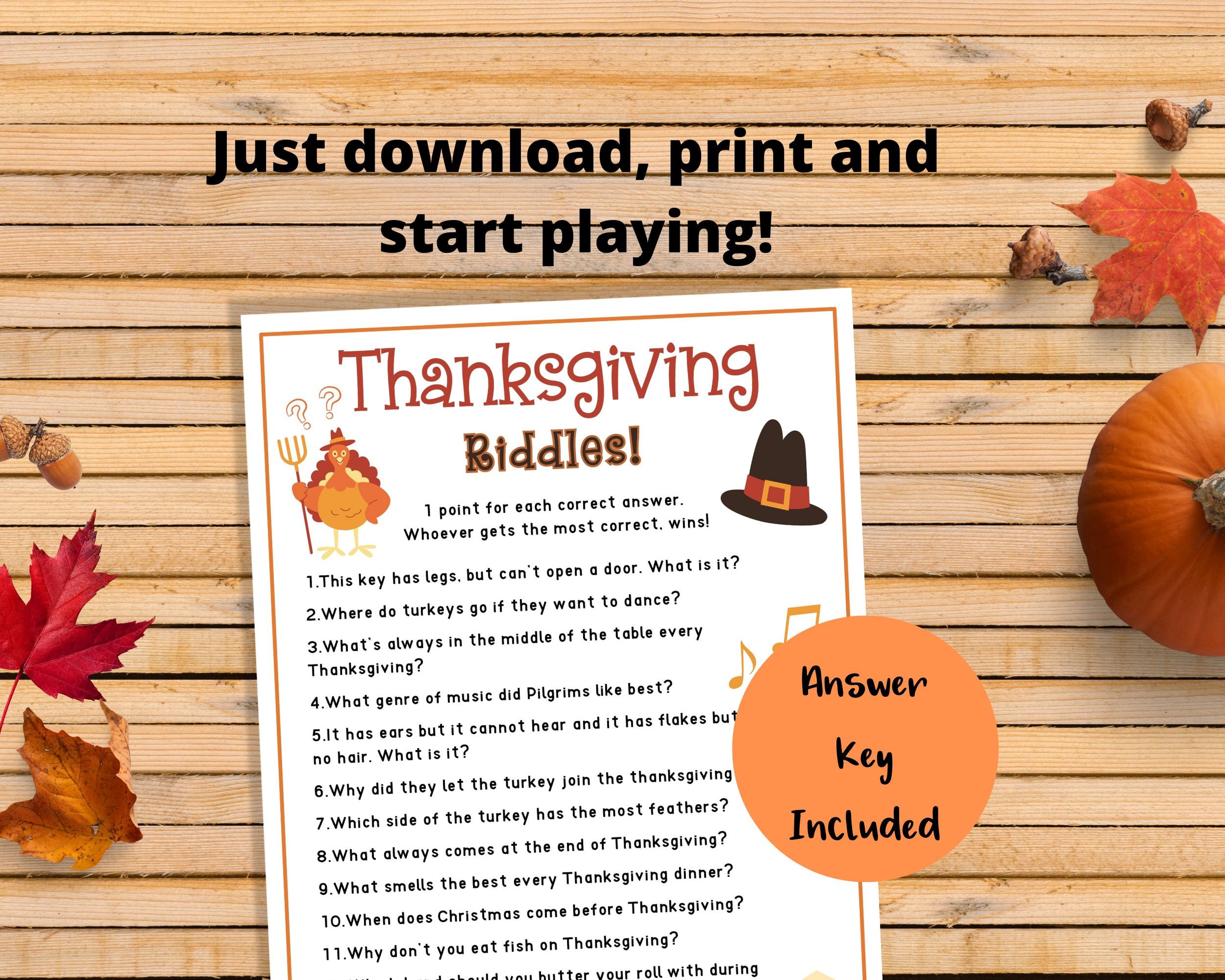 Thanksgiving Dinner Riddles Thanksgiving Riddles - Riddle Me This, Thanksgiving Trivia, Turkey ...