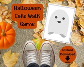 Halloween Cake Walk - Printable Cake Walk, Halloween Activity, Kids Halloween Game, Fall Carnival Game