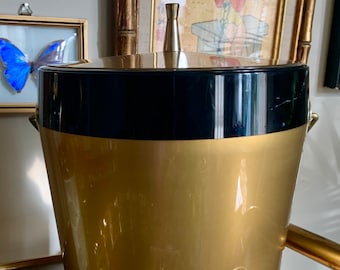 MCM Gold und Black Ice Bucket